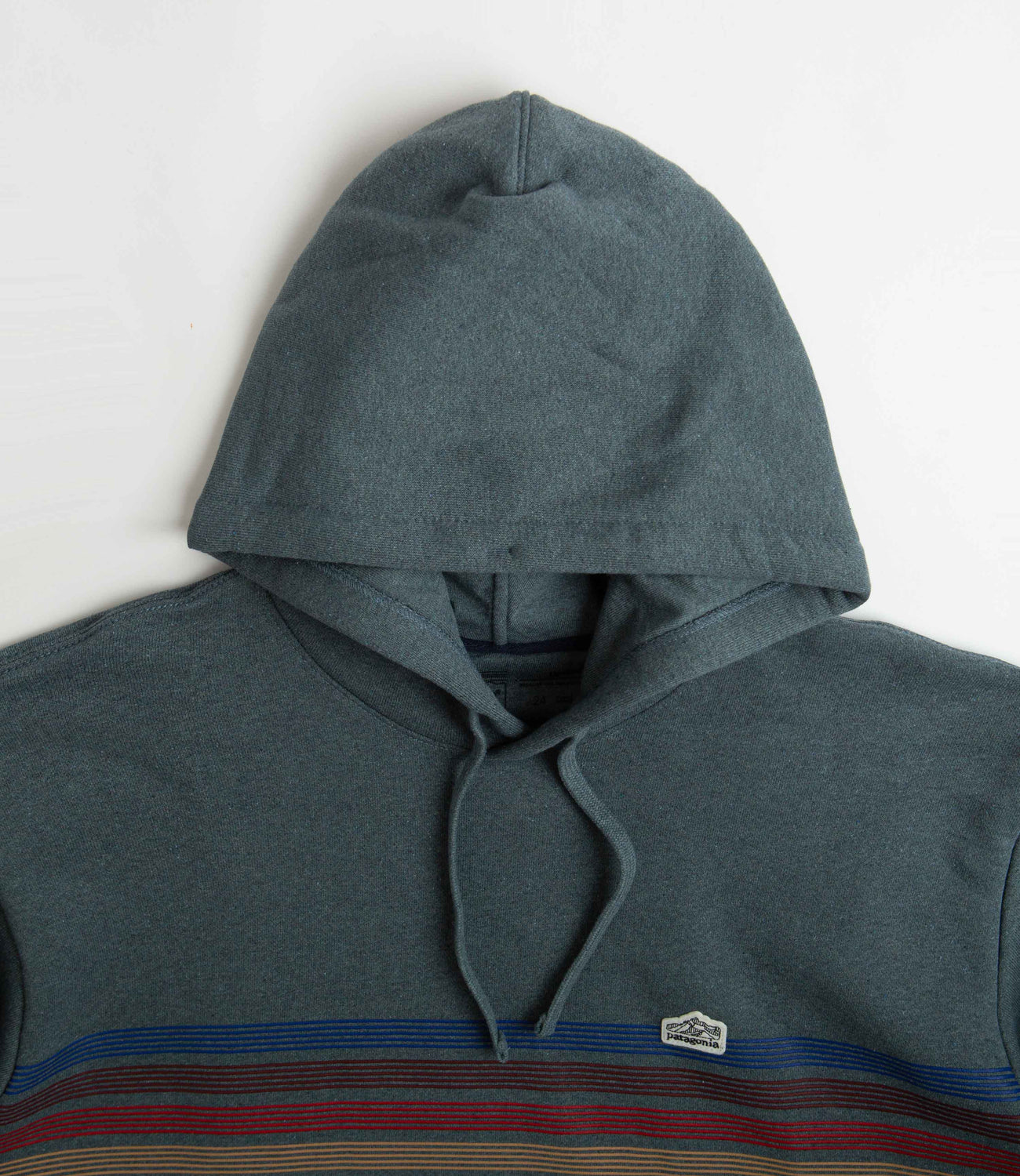 Striped online pullover hoodie