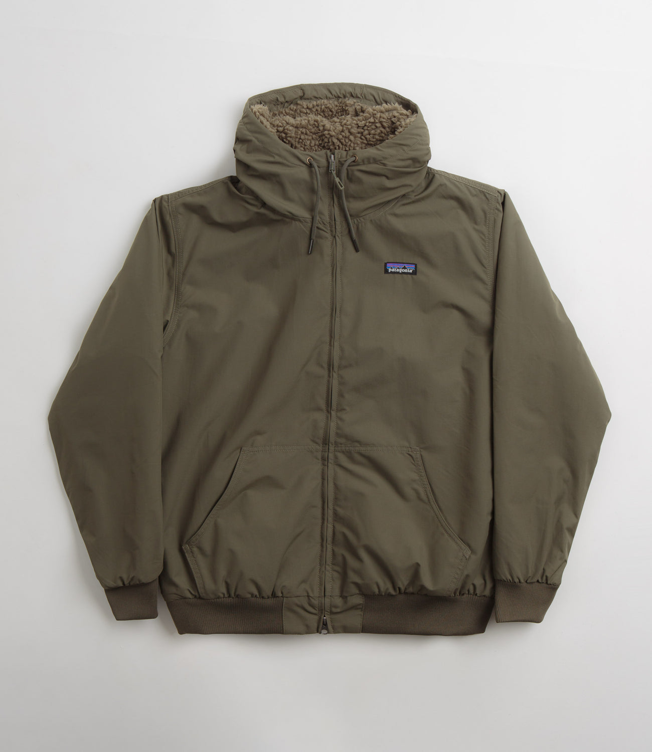 Green patagonia hoodie outlet