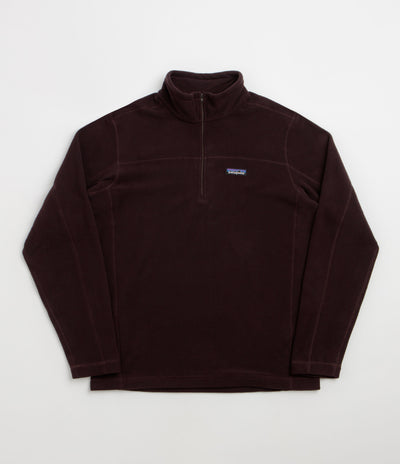 Patagonia Micro D 1/4 Zip Fleece - Den Brown