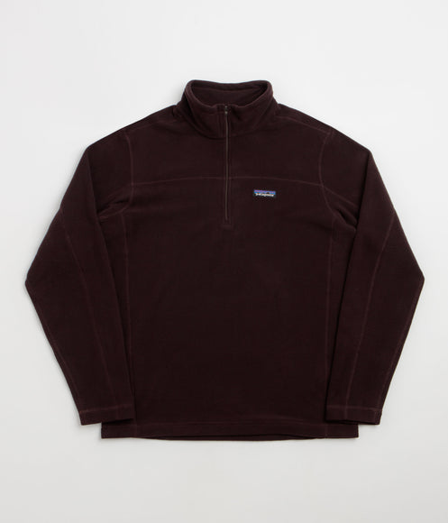 Patagonia Micro D 1/4 Zip Fleece - Den Brown