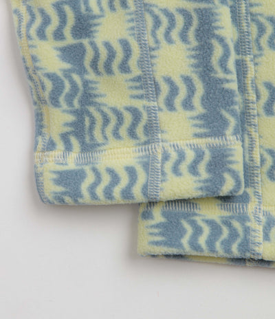 Patagonia Micro D 1/4 Zip Fleece - Sun Quilt: Blue Sage