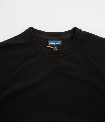 Patagonia Micro D Crewneck Sweatshirt - Black