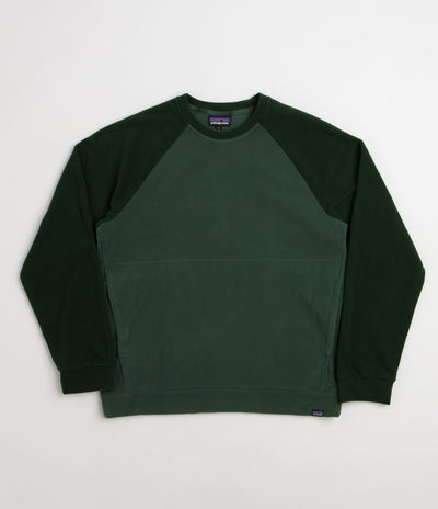 Patagonia Micro D Crewneck Sweatshirt - Canopy Green