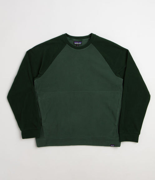 Patagonia Micro D Crewneck Sweatshirt - Canopy Green