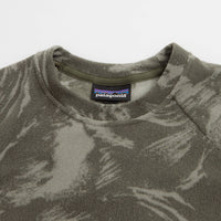 Patagonia Micro D Crewneck Sweatshirt in Polar Breeze: Basin Green thumbnail