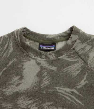 Patagonia Micro D Crewneck Sweatshirt in Polar Breeze: Basin Green