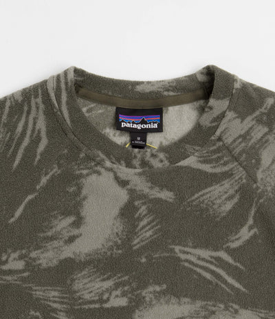 Patagonia Micro D Crewneck Sweatshirt - Polar Breeze: Basin Green