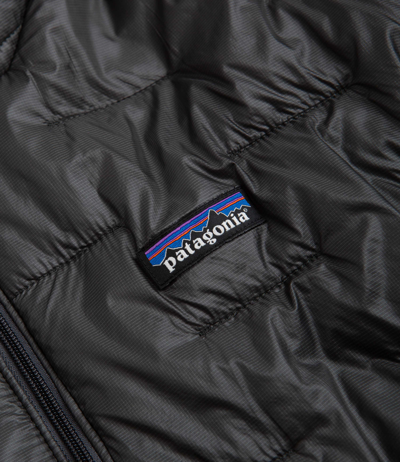 Patagonia Micro Puff Hooded Jacket Forge Grey Flatspot