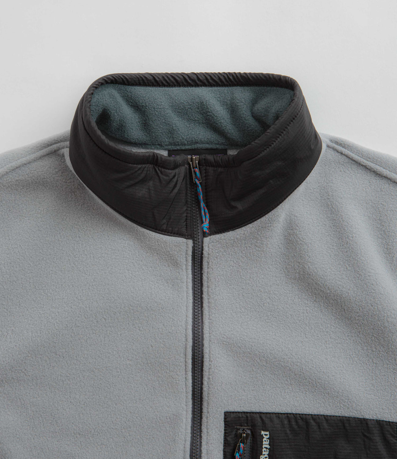 Patagonia Microdini 1/2 Zip Pullover Fleece - Nouveau Green / Salt