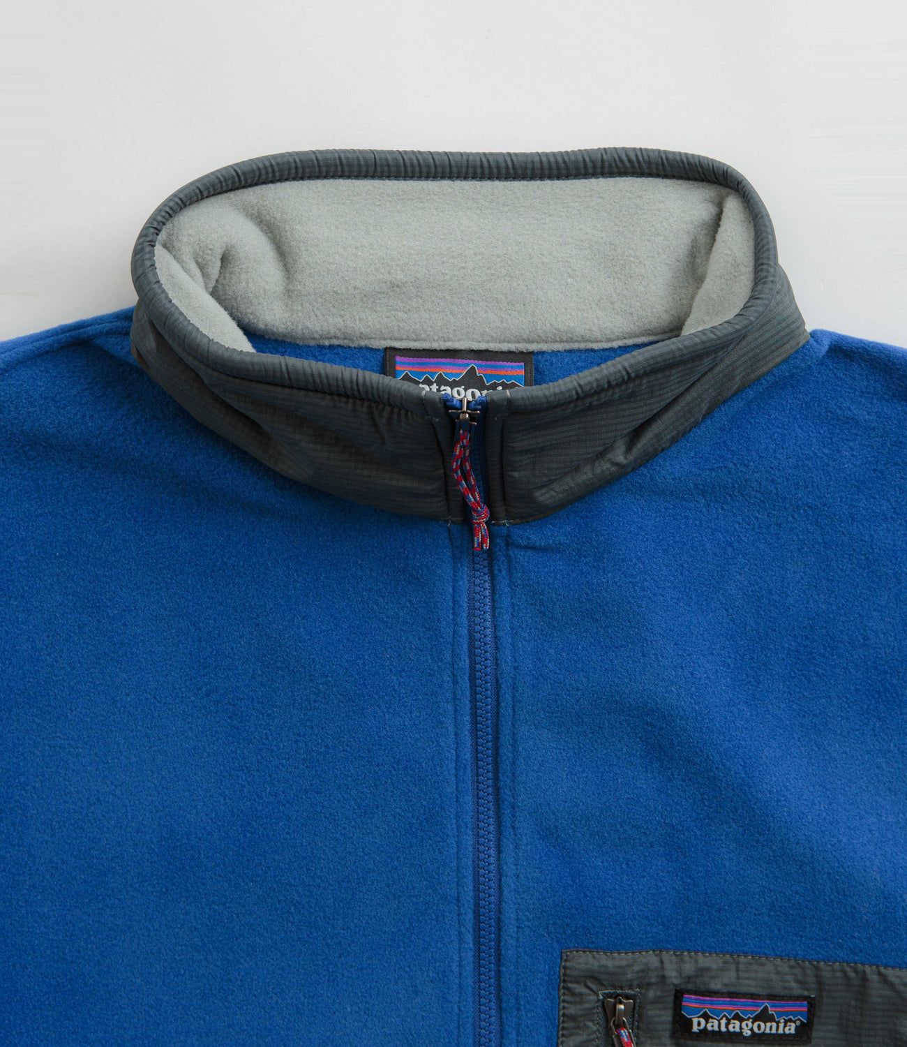 Patagonia Microdini 1 2 Zip Pullover Fleece Sleet Green Flatspot