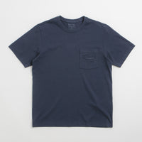 Patagonia MW 95 Oval Logo Pocket T-Shirt - New Navy thumbnail
