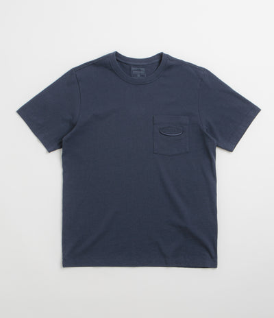 Patagonia MW 95 Oval Logo Pocket T-Shirt - New Navy