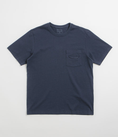 Patagonia MW 95 Oval Logo Pocket T-Shirt - New Navy