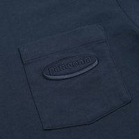 Patagonia MW 95 Oval Logo Pocket T-Shirt - New Navy thumbnail