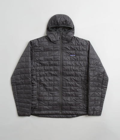 Patagonia Nano Puff Hooded Jacket in Forge Grey
