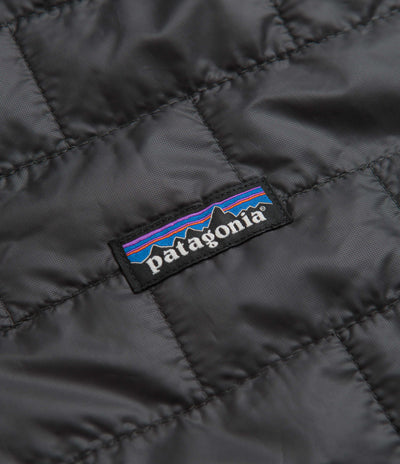 Patagonia Nano Puff Hooded Jacket in Forge Grey
