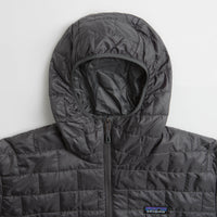 Patagonia Nano Puff Hooded Jacket in Forge Grey thumbnail