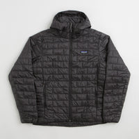 Patagonia Nano Puff Hoodie Jacket in Black thumbnail
