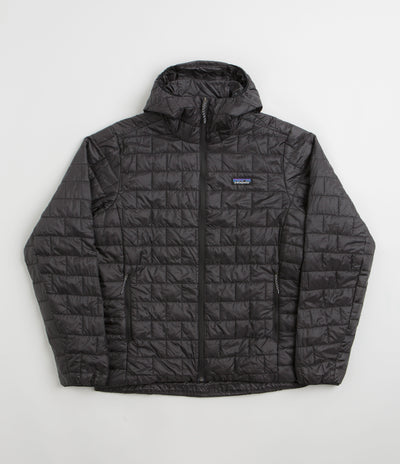Patagonia Nano Puff Hoodie Jacket in Black