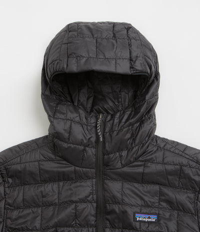 Patagonia Nano Puff Hoodie Jacket in Black