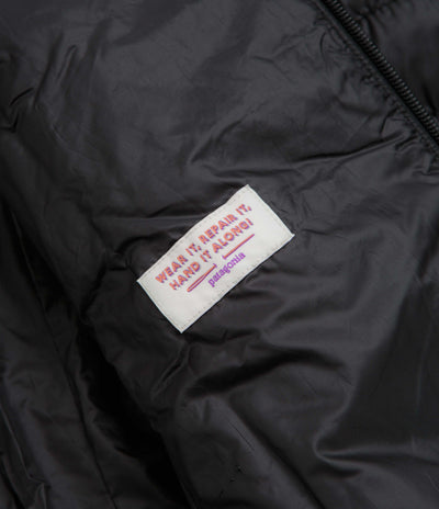 Patagonia Nano Puff Hoodie Jacket in Black