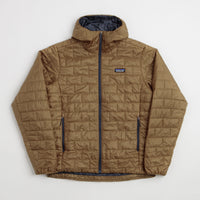Patagonia Nano Puff Hoodie Jacket - Deer Brown thumbnail