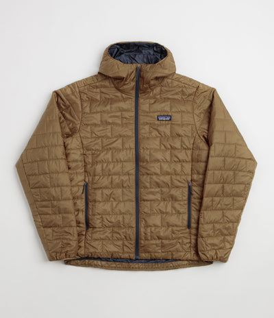 Patagonia Nano Puff Hoodie Jacket - Deer Brown