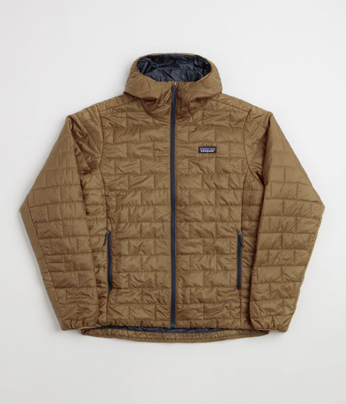 Patagonia Nano Puff Hoodie Jacket - Deer Brown