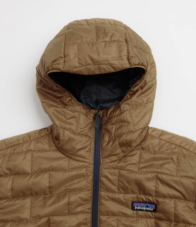Patagonia Nano Puff Hoodie Jacket - Deer Brown