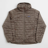 Patagonia Nano Puff Hoodie Jacket in Marlow Brown thumbnail