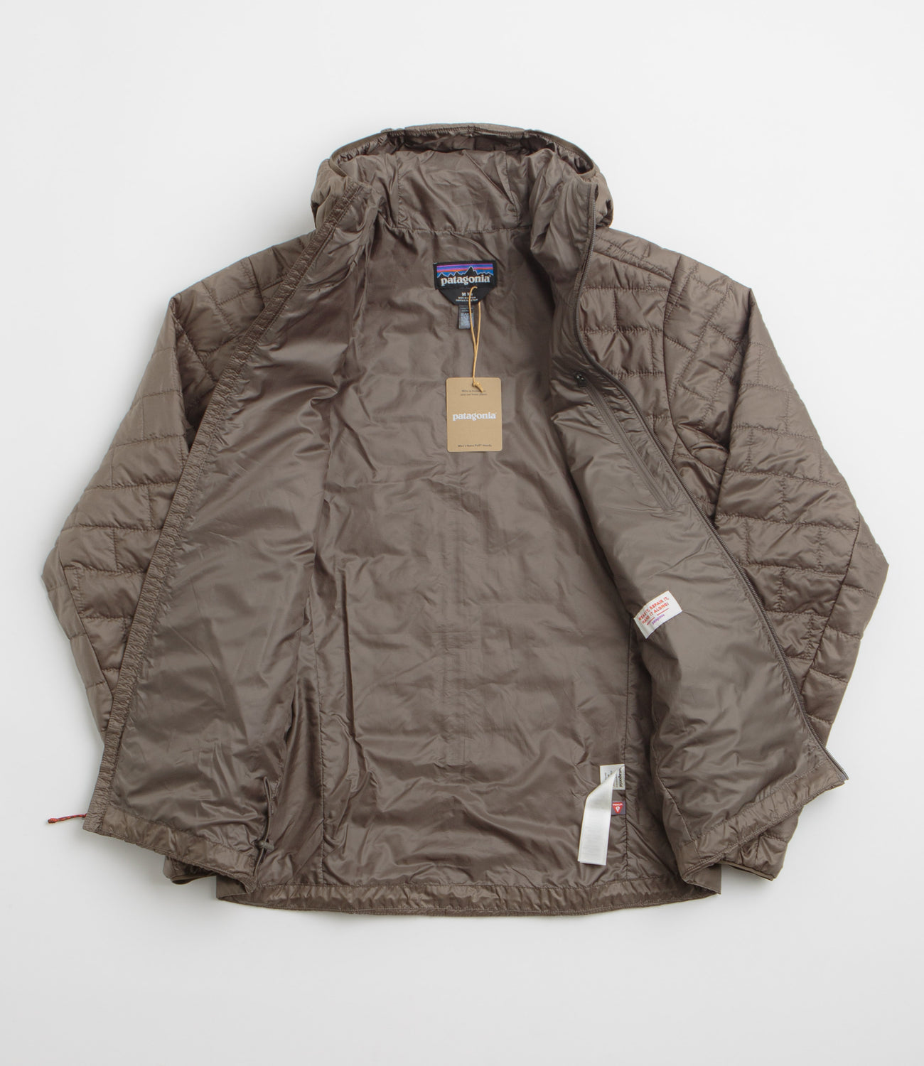 Patagonia Nano Puff Hoodie Jacket - Marlow Brown | Flatspot