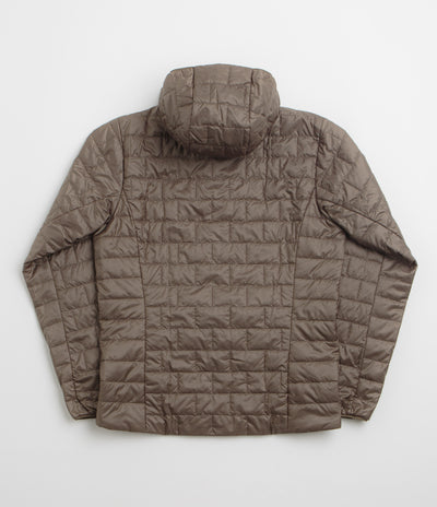 Patagonia Nano Puff Hoodie Jacket in Marlow Brown