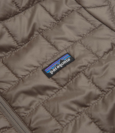 Patagonia Nano Puff Hoodie Jacket in Marlow Brown