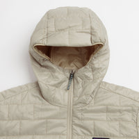Patagonia Nano Puff Hoodie Jacket - Weathered Stone thumbnail