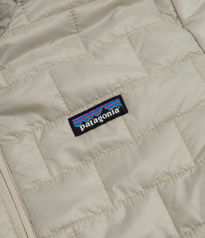 Patagonia Nano Puff Hoodie Jacket - Weathered Stone