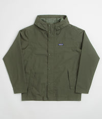 Patagonia Outdoor Everyday Rain Jacket in Basin Green