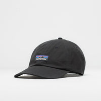 Patagonia P-6 Label Trad Cap in Black thumbnail