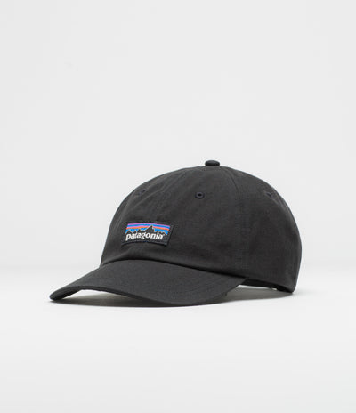 Patagonia P-6 Label Trad Cap in Black