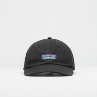 Patagonia P-6 Label Trad Cap in Black thumbnail