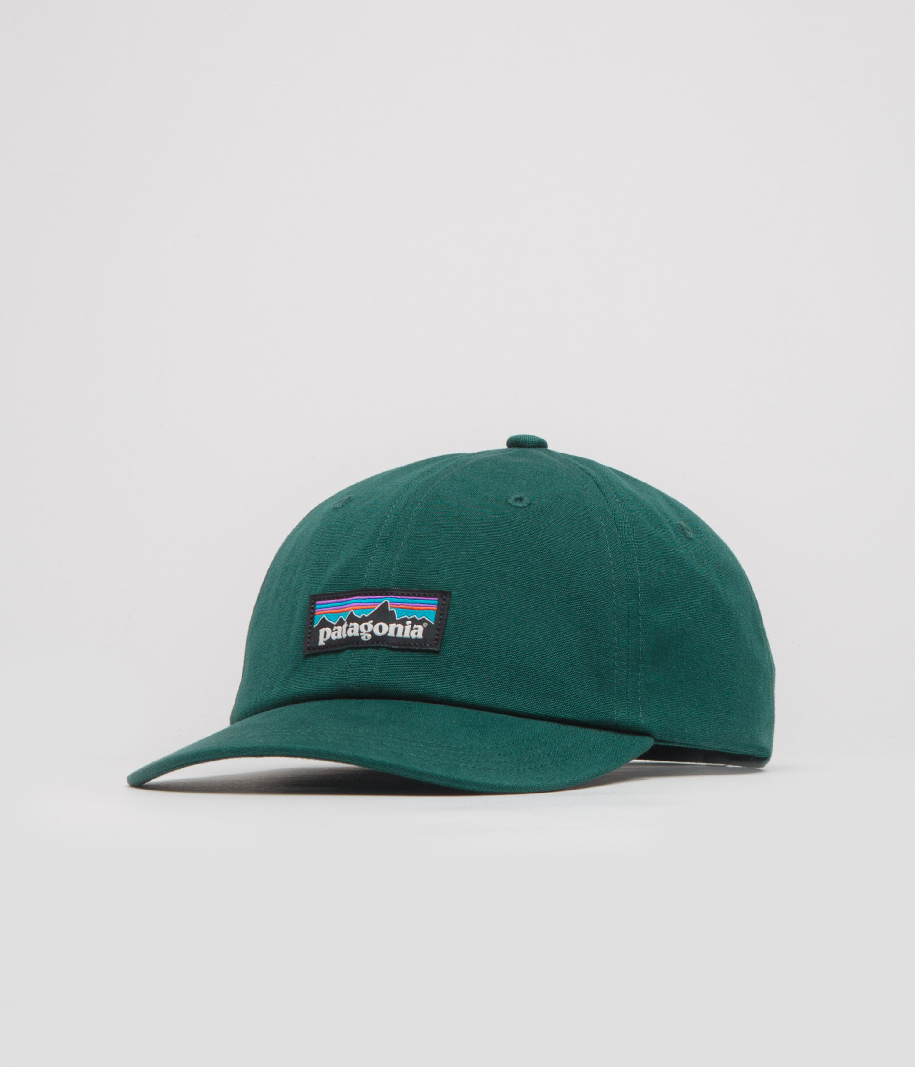 Patagonia P-6 Label Trad Cap in Cascade Green