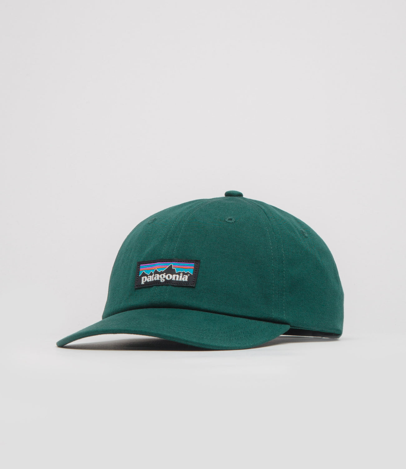 Patagonia P-6 Label Trad Cap - Cascade Green | flatspot