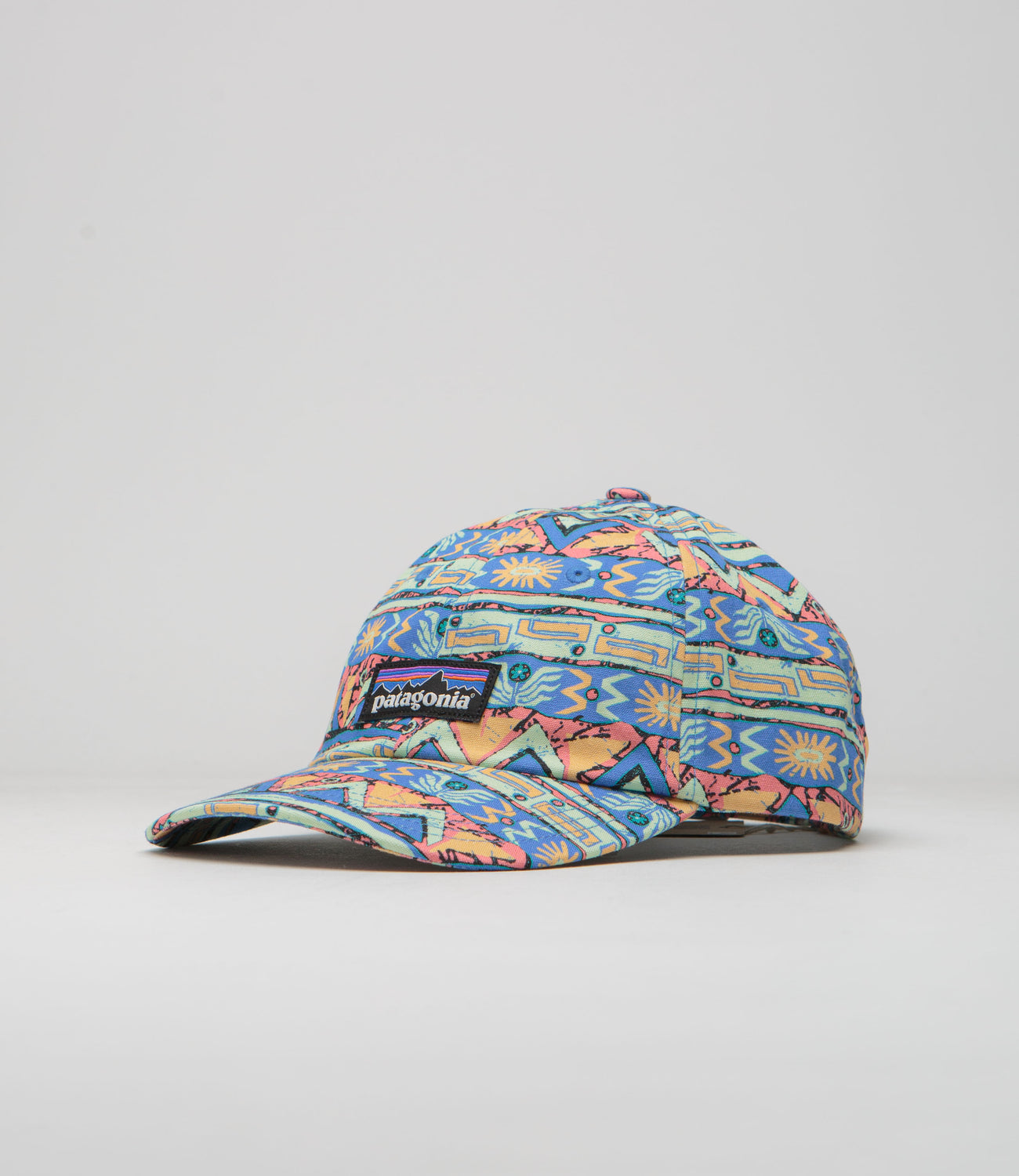 即購可GRAPE PRINTED STRIPED CAP AH458 Kids A-Frame Striped Trucker Cap - PURPLE/BLK/WH