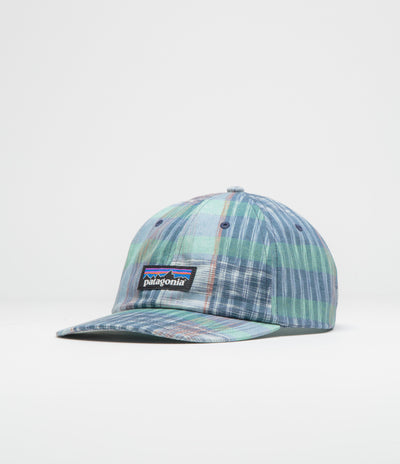 Patagonia P-6 Label Trad Cap in Melt Away: Still Blue