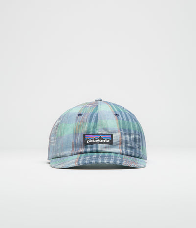 Patagonia P-6 Label Trad Cap in Melt Away: Still Blue
