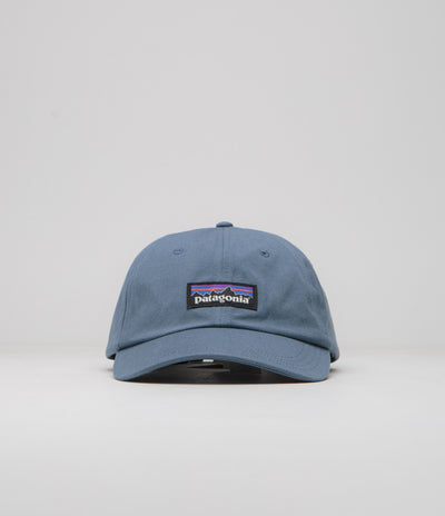 Patagonia P-6 Label Trad Cap in Utility Blue