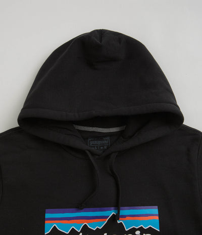 Patagonia P-6 Label Uprisal Hoodie - Black