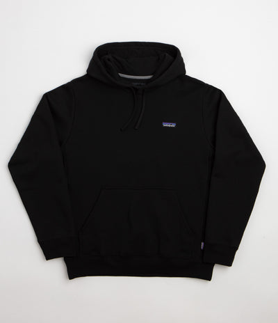 Patagonia P-6 Label Uprisal Hoodie in Black and Black