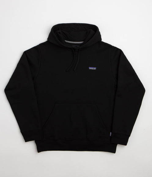 Patagonia P-6 Label Uprisal Hoodie - Black / Black