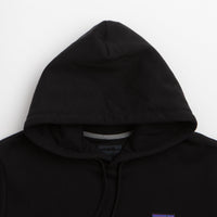 Patagonia P-6 Label Uprisal Hoodie in Black and Black thumbnail