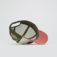 Patagonia P-6 Logo LoPro Trucker Cap in Birch White thumbnail
